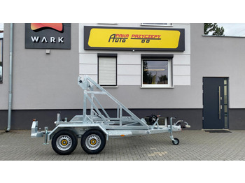 Remorque porte-touret neuf PRZYCZEPA WARK KABLOWA Z WCIĄGARKĄ RĘCZNĄ, DMC 3500 KG / WARK Cable Trailer with Manual Winch, DMC 3500 KG: photos 5