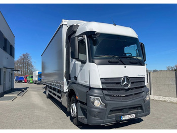 Camion à rideaux coulissants neuf Mercedes-Benz ACTROS 1827, Firanka 9,5 m!: photos 3