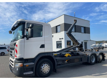 Camion ampliroll SCANIA R 410