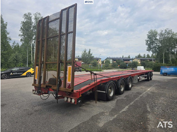 Remorque porte-engin surbaissée