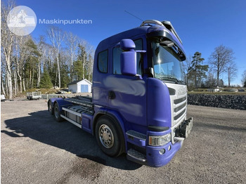 Camion ampliroll SCANIA G 480