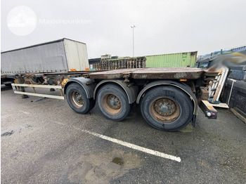Semi-remorque porte-conteneur/ Caisse mobile