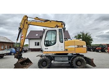 Pelle sur pneus LIEBHERR A 314