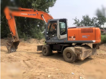 Pelle sur pneus HITACHI ZX210W: photos 4