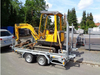 Remorque porte engin Böckmann, PKW-Anhänger, Baumaschinentransporter, 3,5 to. 100 km/h: photos 2