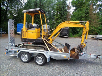 Remorque porte engin Böckmann, PKW-Anhänger, Baumaschinentransporter, 3,5 to. 100 km/h: photos 3