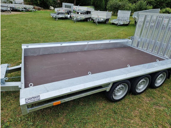 Remorque porte engin Maschinentransporter 3,5t, PKW-Anhänger 4,8 x 1,8m Mieten Leihen: photos 3