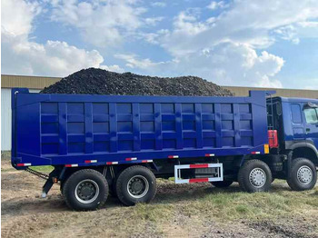 Camion benne 2024 90% New HOWO 8*4 Dump Truck  HOWO 12-wheel Dump Truck in Excellent Condition  Hot Sale: photos 3