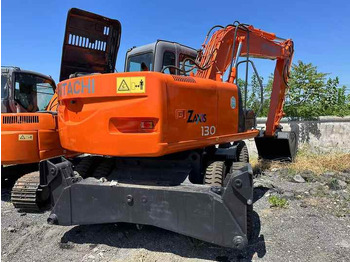 Pelle sur pneus Used Wheel Excavator Hitachi ZX 130W Made in Japan 13ton Hitachi Zx130w Wheel Excavator Price Used Hitachi Zx130 Excavator SALE: photos 2