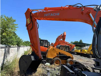 Pelle sur pneus Used Wheel Excavator Hitachi ZX 130W Made in Japan 13ton Hitachi Zx130w Wheel Excavator Price Used Hitachi Zx130 Excavator SALE: photos 3