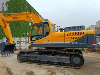 Pelle sur chenille Hyundai Digger 305-9T Second Hand Korea Made High Performance Machine Hyundai Excavator for Sale: photos 2