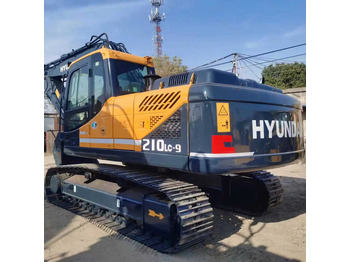 Pelle sur chenille Used Wheel Excavator hyundai 210w-9 for Sale Good Condition Wheel Excavator: photos 4