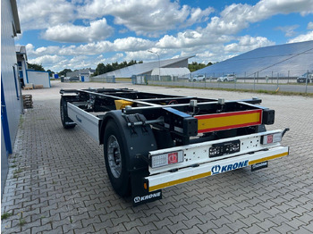 Remorque porte-conteneur/ Caisse mobile Krone AZW 18 eL3B9 22,5" BDF Box Carrier Neufahrzeug: photos 4