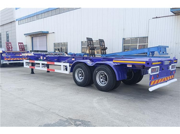 Semi-remorque porte-conteneur/ Caisse mobile