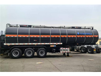 Semi-remorque citerne pour transport de bitume neuf TITAN 3 Axle Bitumen Asphalt Tanker Trailer for Sale In Nigeria: photos 2