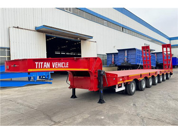 Semi-remorque surbaissé neuf TITAN 7 Axle 120 Ton Lowbed Trailer for Sale In Saudi Arabia: photos 3