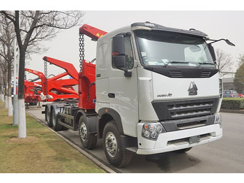 Camion porte-conteneur/ Caisse mobile pour transport de containers neuf XCMG 37 Ton Side Loader Truck for Sale in Mexico: photos 4