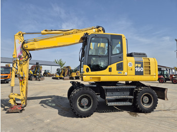 Pelle sur pneus KOMATSU PW160