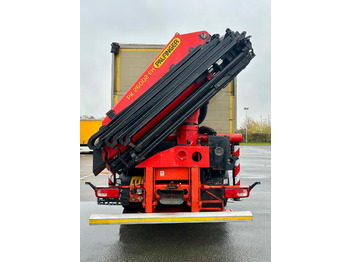 Camion à rideaux coulissants, Camion grue DAF DAF XF 460 FAN + PALFINGER + 16mtr + Lenkachse + EURO 6: photos 4