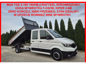 Utilitaire benne MAN TGE 5.180