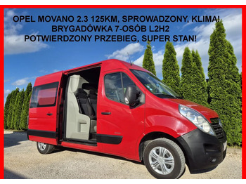 Utilitaire double cabine OPEL