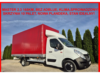 Utilitaire plateau baché RENAULT Master 2.3