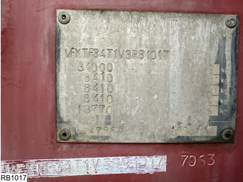 Semi-remorque citerne Fruehauf Fuel 39886 Liter, 7 Compartments: photos 5