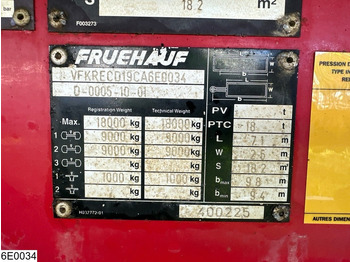 Remorque rideaux coulissants Fruehauf Tautliner: photos 5 Remorque rideaux coulissants Fruehauf Tautliner: photos 5