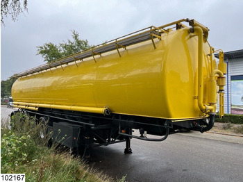 Semi-remorque citerne WELGRO Bulk 60 m3, 10 compartments, 3x steering: photos 4