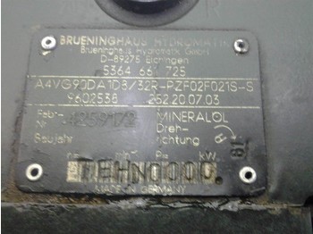 Hydraulique Brueninghaus Hydromatik A4VG90DA1D8/32R - Schaeff/Terex - Drive pump: photos 5