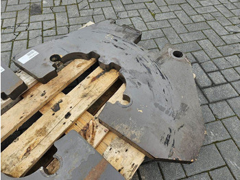 Frame/ Châssis pour Engins de chantier Volvo L35B-ZM2811921-Counterweight/Heckgewicht: photos 3