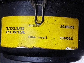 Moteur et pièces pour Engins de chantier Volvo Penta-20405836/20405827-Air filter/Luftfilter: photos 4