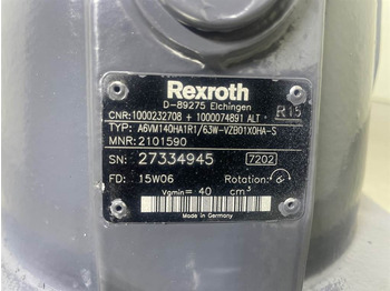 Hydraulique pour Engins de chantier WACKER NEUSON -Rexroth A6VM140HA1R1/63W-Drive motor/Fahrmotor: photos 5