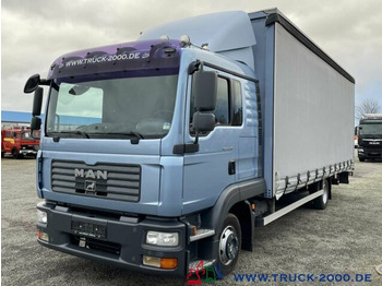 Camion à rideaux coulissants MAN TGL 9.210 Schiebeplane L+R LBW Großes Haus/ Bett: photos 2
