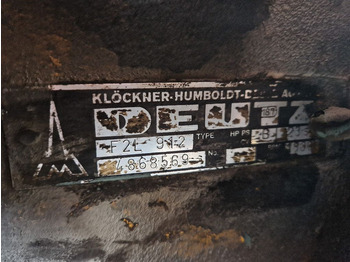 Moteur et pièces Deutz F2L912: photos 2