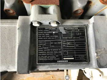 Engins de chantier LIEBHERR