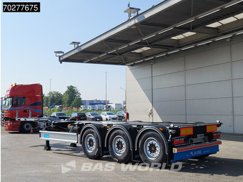 Semi-remorque porte-conteneur/ Caisse mobile neuf D-Tec VCC-01 3 axles Portmaster NEW Liftachse Multi' 45ft: photos 2