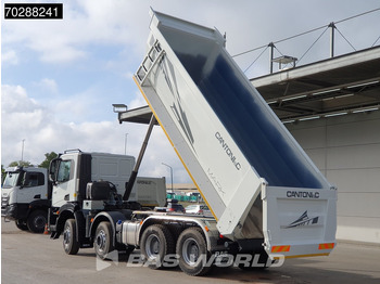 Camion benne neuf Iveco T-Way 450 8X4 NEW! 20m3 Cantoni tipper Steelsuspension Big-Axle Automatic Euro 6: photos 2