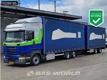 Camion à rideaux coulissants SCANIA R 410