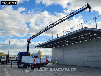 Camion plateau, Camion grue Volvo FH 540 FH 6X2 HMF 3220-K7 Crane Kran Lift-Axle Big-Axle Xenon Automatic Euro 6: photos 2 Camion plateau, Camion grue Volvo FH 540 FH 6X2 HMF 3220-K7 Crane Kran Lift-Axle Big-Axle Xenon Automatic Euro 6: photos 2