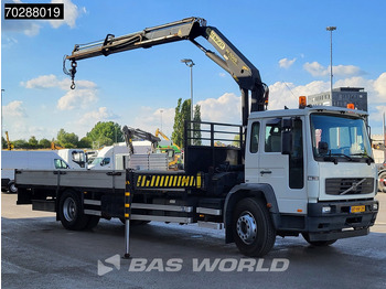 Camion plateau, Camion grue Volvo FL 220 FL 4X2 NL-Truck Palfinger PK 15500 Crane Manual Euro 3: photos 3