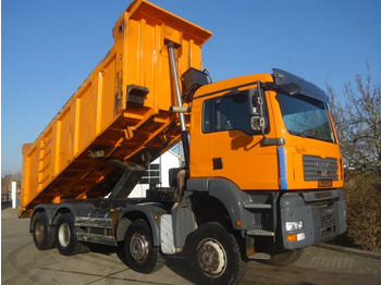 Camion benne MAN TGA 41.440 8X6 MEILLER 22 CUB MANUAL GEARBOX: photos 2