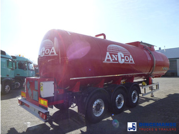 Semi-remorque citerne COBO Bitumen tank inox 34 m3 / 1 comp: photos 4