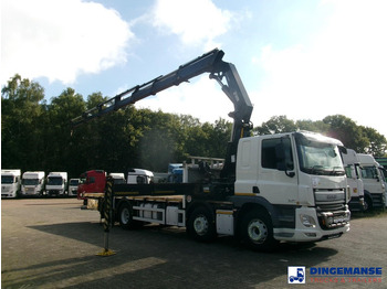 Camion grue DAF CF 440 8x2 RHD + Hiab XS 477 E-6 HiDuo: photos 2