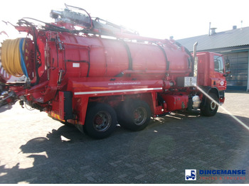 Camion hydrocureur DAF CF 75.310 6x4 RHD Whale vacuum tank 11.8 m3 / 2 comp: photos 4