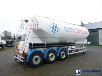 Semi-remorque citerne Feldbinder Powder tank alu 50 m3 / 1 comp: photos 4