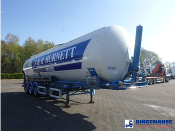 Semi-remorque citerne Feldbinder Powder tank alu 60 m3 / Compressor diesel engine.: photos 2