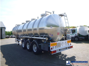 Semi-remorque citerne Magyar Chemical tank inox 40.5 m3 / 3 comp: photos 3