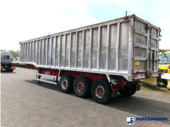 Utilitaire benne Montracon Tipper trailer alu 55 m3 + tarpaulin: photos 4