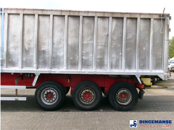 Utilitaire benne Montracon Tipper trailer alu 55 m3 + tarpaulin: photos 5